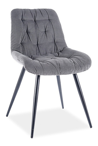 Blagovaonska stolica Parry (siva + crna)