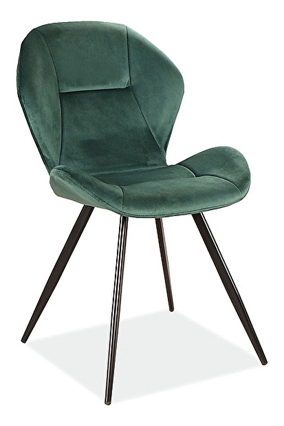 Blagovaonska stolica Glinda (zelena + crna)