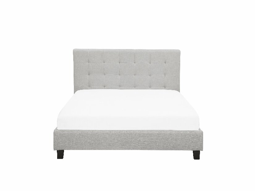 Bračni krevet 140 cm ROLLA (s podnicom) (svijetlo siva)