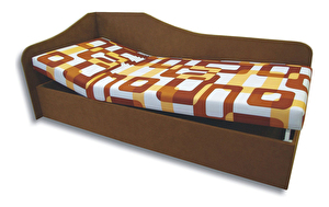 Jednostruki krevet (kauč) 80 cm Abigail (Gusto 11 + smeđa 13) (L)