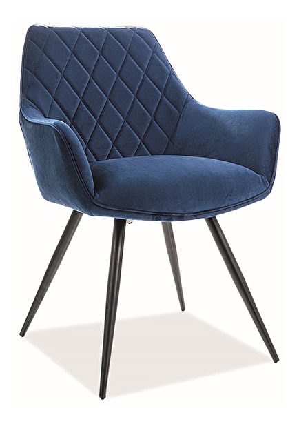 Blagovaonska stolica Liana (plava + crna)