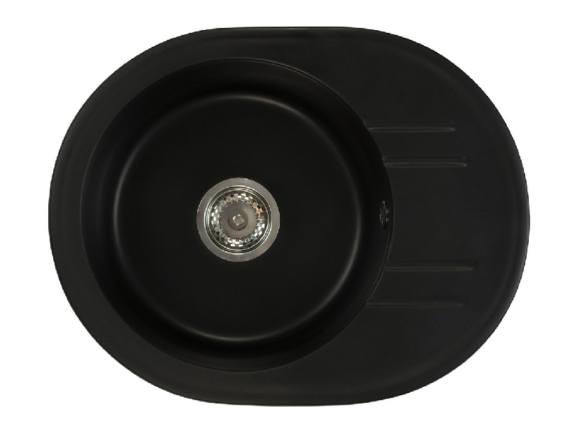 Kuhinjski sudoper Baltera (crna + tekstura) (sa 3 otvora za baterije)