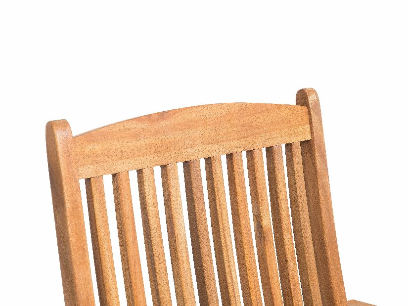 Set stolica 2 kom. Mali (svijetlo drvo) (sivi jastučići)