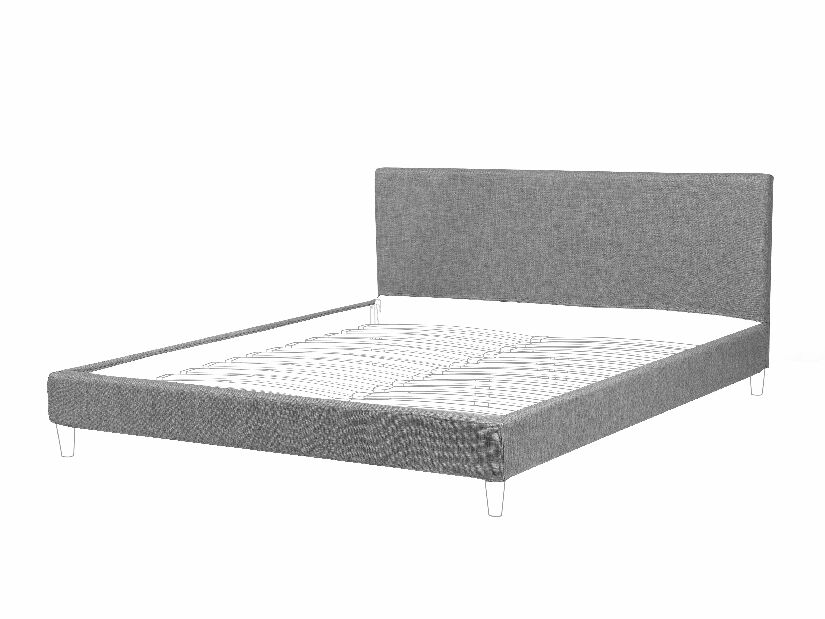 Presvlaka za krevet 180x200 cm Futti (svijetlo siva)
