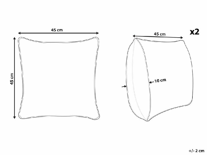 Ukrasni jastuk ⌀ 28 cm Munchi (smeđa)