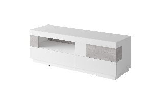 TV stolić- Stacey Typ 41 (beton + bijela)
