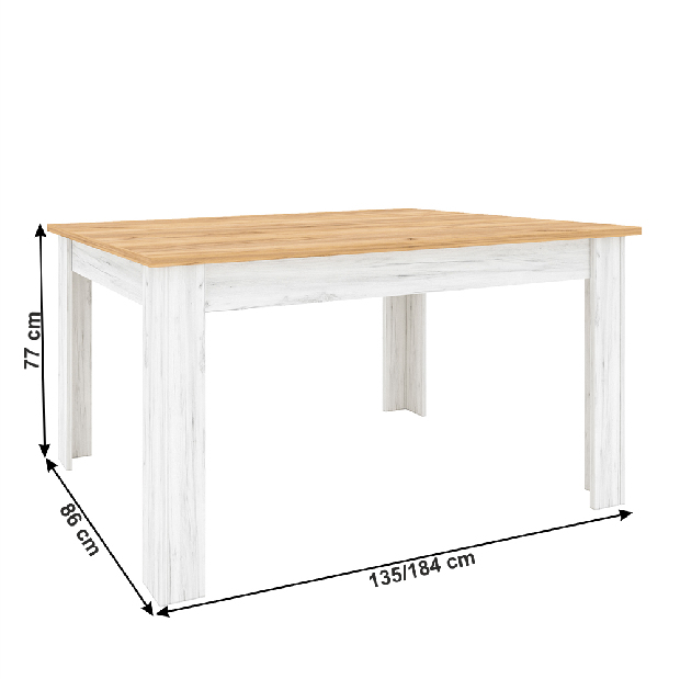 Blagovaonski stol (za 4 do 8 osoba) Soleus