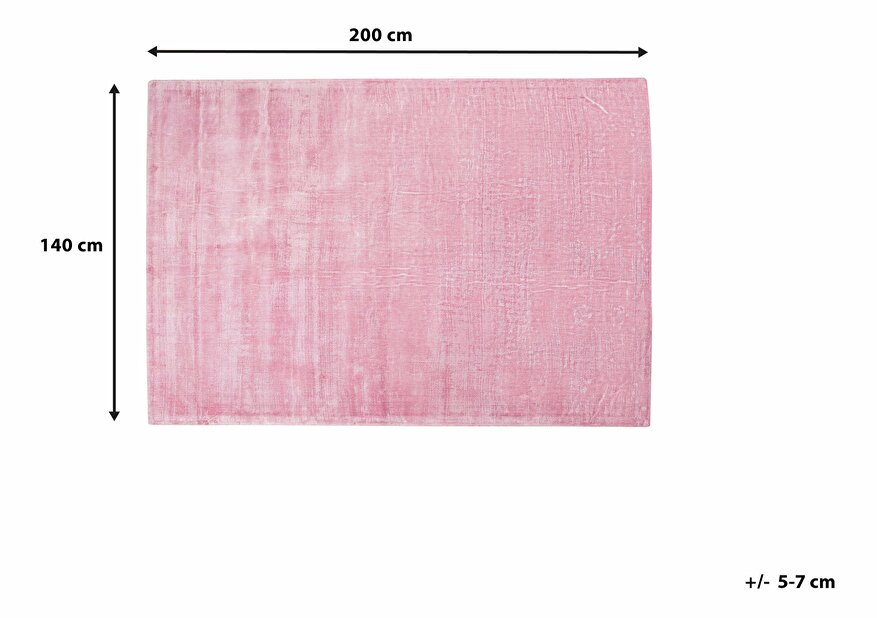 Tepih 200x140 cm Gari (ružičasta)