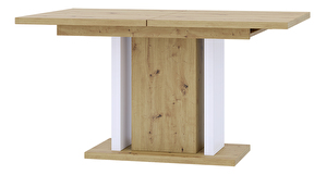 Blagovaonski stol Wogrun (artisan + bijela) (za 6 do 8 osoba)