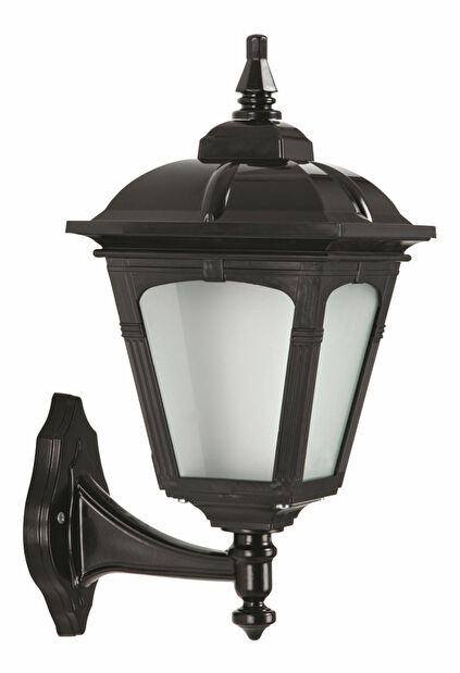 Vanjska zidna svjetiljka Basil (crna + bijela)