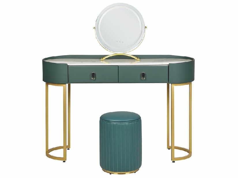 Toaletni stolić Viay (zelena)