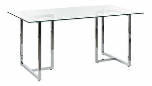 Blagovaonski stol Elijah (srebrna) (za 6 osoba)