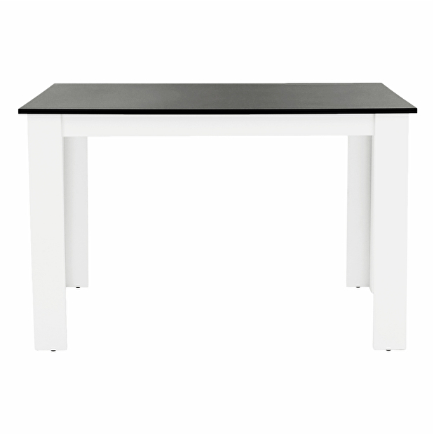 Blagovaonski stol Plat (pravokutnik) (za 4 osobe) (bijela + crna) 