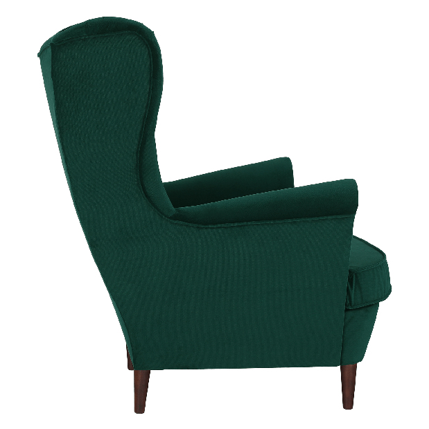 Fotelja Rytu (zelena + orah) 