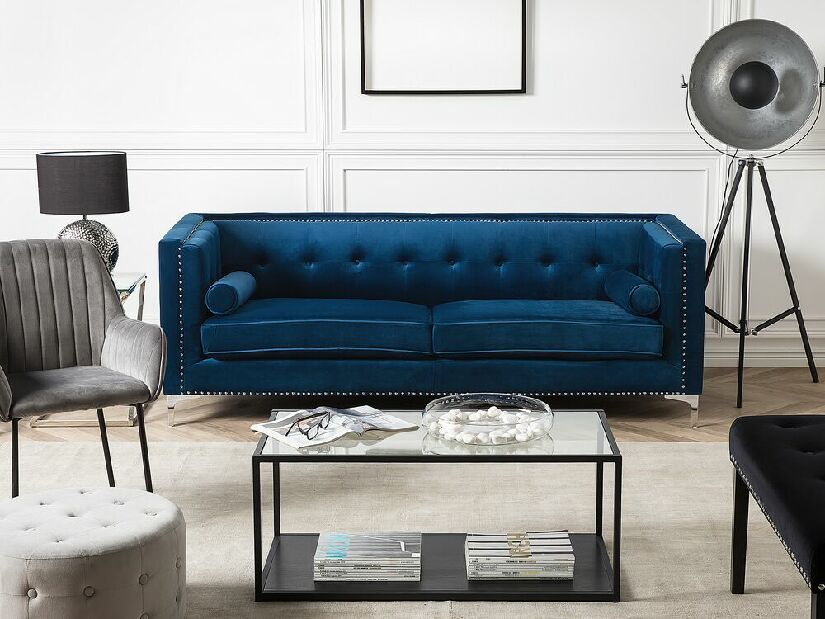 Sofa trosjed Avaldo (plava)