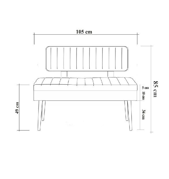 Blagovaonski stol na razvlačenje sa 2 stolice i 2 klupe Vlasta (bor antlantic + tamnoplava)