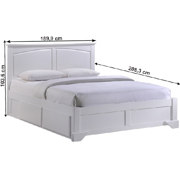 Bračni krevet 180 cm Macron 