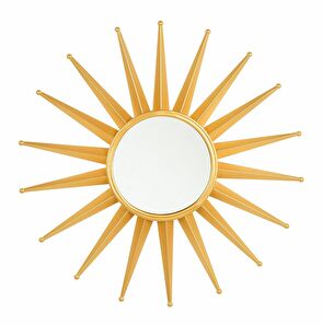 Zidno ogledalo Perza (zlatna)