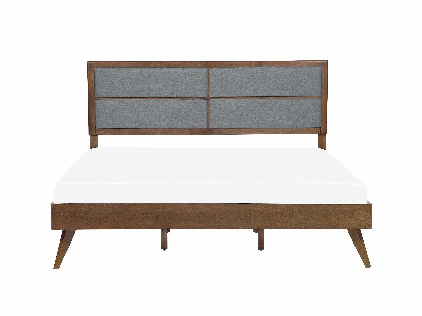 Bračni krevet 180 cm POSE (s podnicom) (tamno drvo)