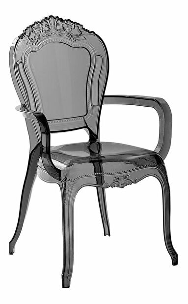 Set 2 kom. blagovaonskih stolica VITTON II (crna)