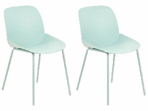 Set blagovaonskih stolica (2 kom.) Milza (zelena)