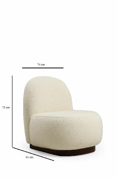 Fotelja Tinci (bijela)
