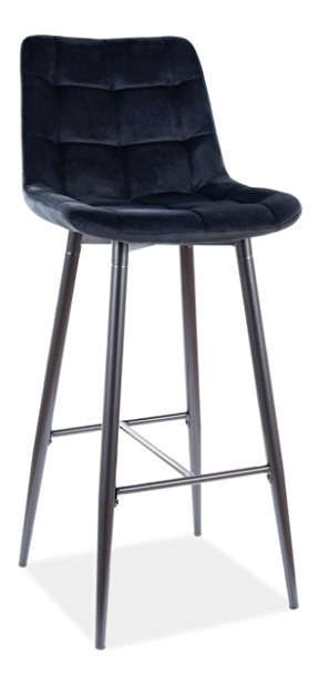 Blagovaonska stolica Charlie (crna)