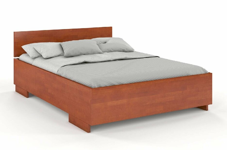 Bračni krevet 160 cm Naturlig -Larsos High (bukva)