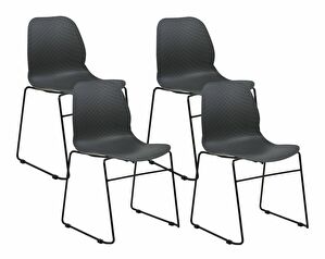Set blagovaonskih stolica (4 kom.) Panza (siva)