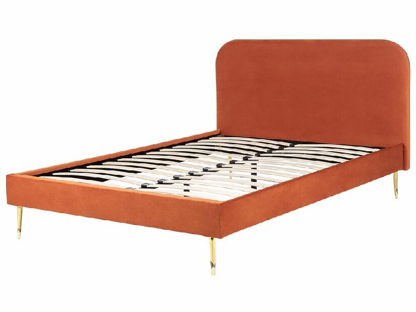 Bračni krevet 160 cm Faris (narančasta) (s podnicom)