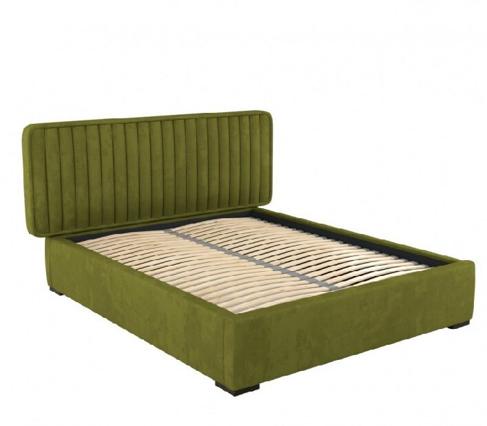 Tapeciran krevet 160x200 cm Arianna (zelena)