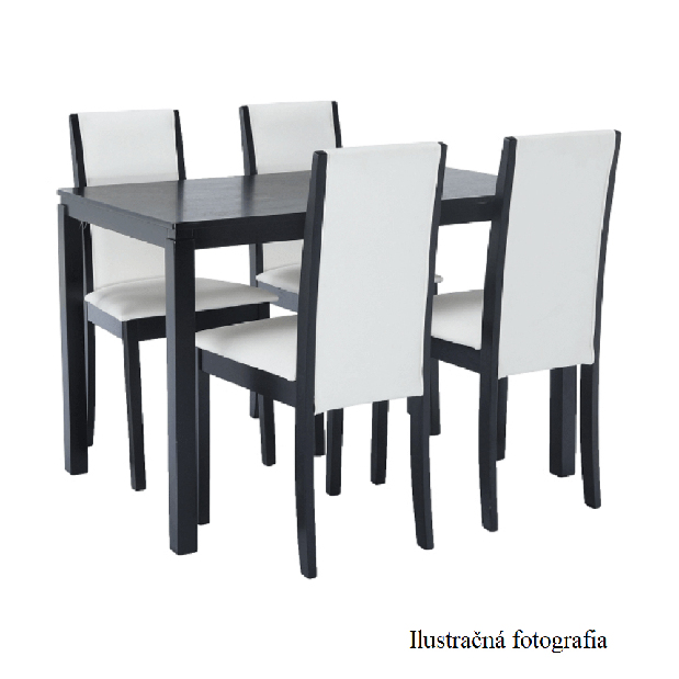 Blagovaonska stolica (2 kom.) Verni New (wenge + bijela) *rasprodaja