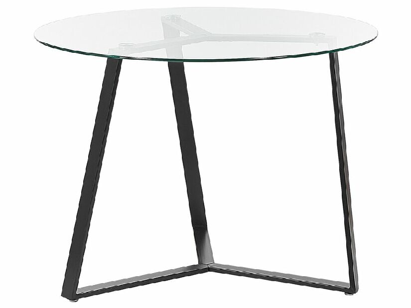 Okrugli blagovaonski stol Kebza (crna)