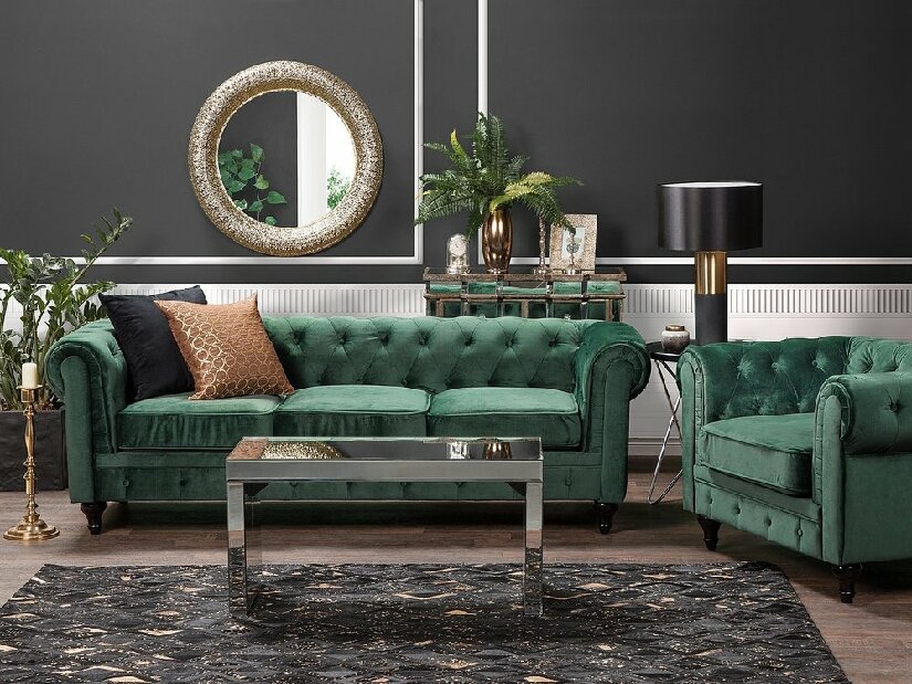 Sofa trosjed Chichester (smaragdna)
