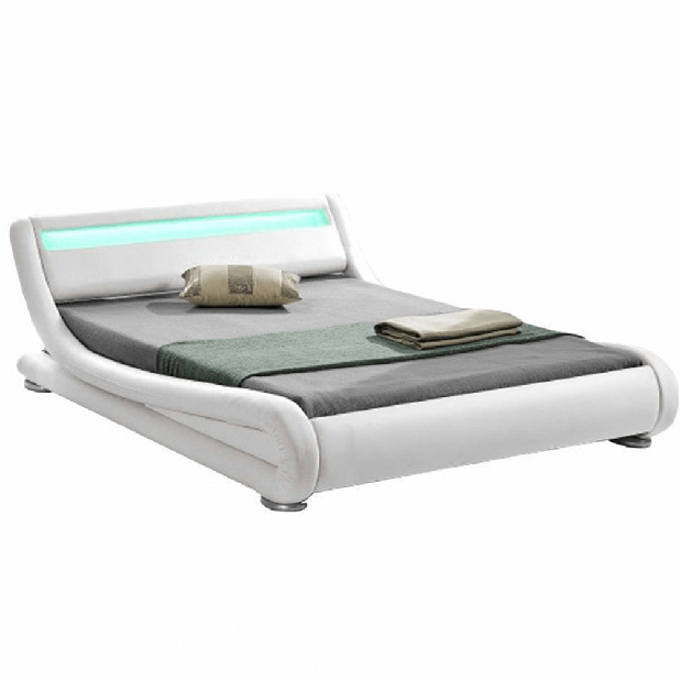 Bračni krevet 160 cm Fanil (s podnicom i LED) *rasprodaja