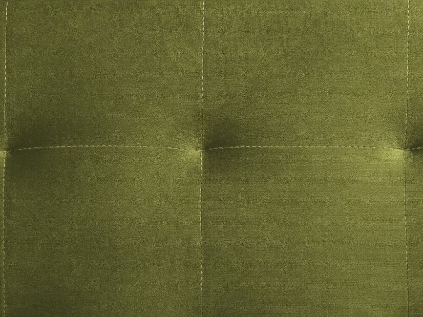 Kutna garnitura za sjedenje s tabureom Aberde (zelena) (D)