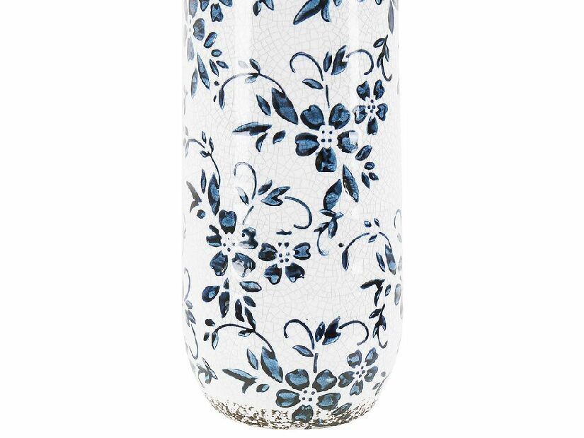 Vaza 35 cm Mulza (bijela + plava)