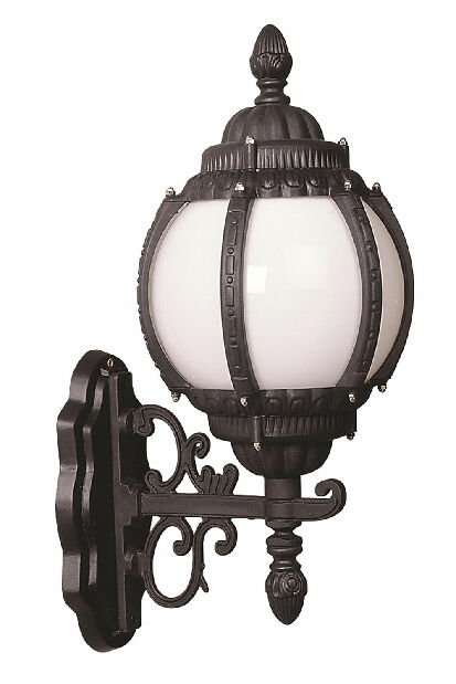 Vanjska zidna svjetiljka Myra (crna + bijela)