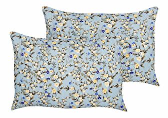 Set 2 ukrasna jastuka 40 x 60 cm Vally (plava)