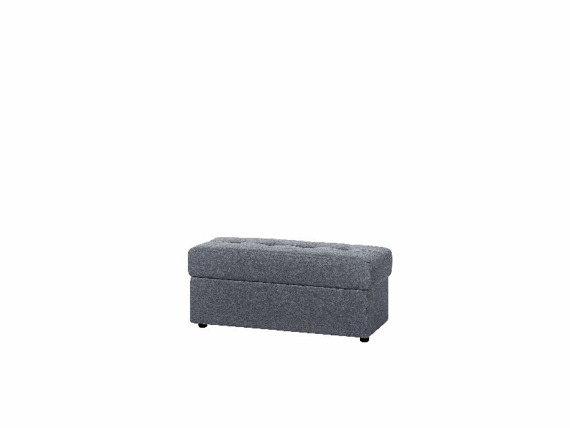 Sofa trosjed Farsund (tamno siva) (s prostorom za odlaganje)