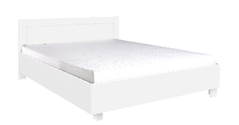 Bračni krevet 140 cm Camber C23 (bijela) (s podnicom) *outlet moguća oštećenja