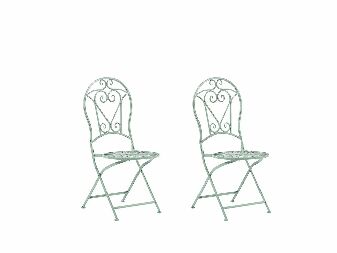 Set 2 kom. vrtnih stolica TIRRO (svijetlo zelena)