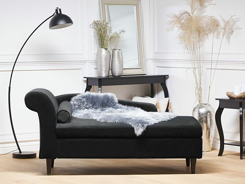 Sofa Luissiana (crna) (L)