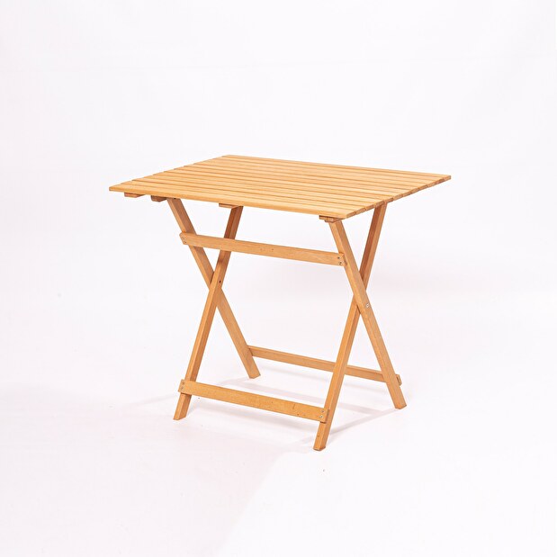 Vrtni set stol i stolice (3 komada) Tabitha (prirodna + krem)