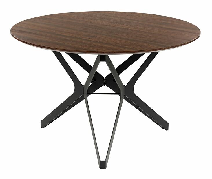 Okrugli blagovaonski stol Aina (tamno drvo) (za 4 osobe)