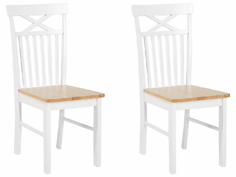 Set blagovaonskih stolica 2 kom. Howton (bijela) *rasprodaja