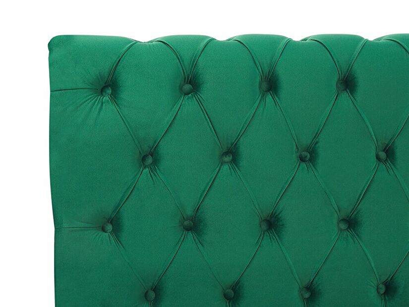 Bračni vodeni krevet 160 cm Alexandrine (zelena) (s podnicom i madracem)