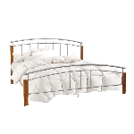 Bračni krevet 140 cm Malbrua (S podnicom)  
