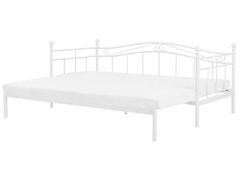 Krevet na razvlačenje 90 cm TULO (s podnicom) (bijela)