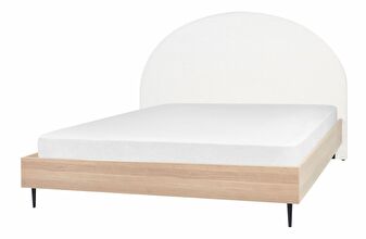 Bračni krevet 180 cm Milza (bijela)
